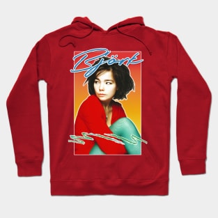 Bjork Aesthetic Style Retro Fan Art Design Hoodie